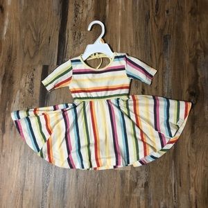 Well Dressed Wolf Rainbow Dancer Omi Jo Dress